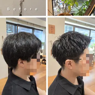 メンズ 銀座knoll🌿 【平日朝限定cut】のヘアスタイル