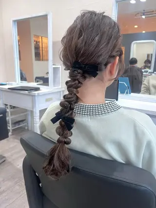 ヘアアレンジ sugiyama 🎀ayakaのヘアスタイル