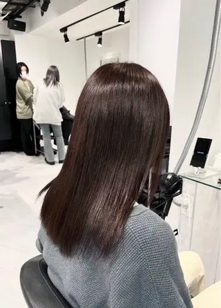 セミロング カラー 🐺韓国風メンズ特化 あさひ🐺のヘアスタイル