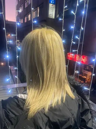 カラー 所沢パーマ セキネユウタのヘアスタイル