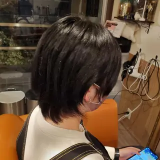 ショート カラー spa hair  ark 富井直美のヘアスタイル