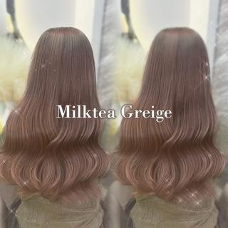 セミロング カラー 💎あおい💎大宮/ 艶髪/ワンカラー🫧のヘアスタイル