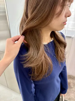 ロング カラー YUIMARL岡山/ 𝐂𝐇𝐈𝐊𝐀のヘアスタイル