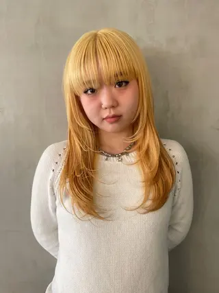 ロング 🎀海外ヘア/表参道 Satone🎀のヘアスタイル