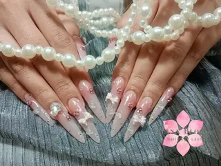 ネイル Hana Bloom Nail💜Akiのネイルデザイン