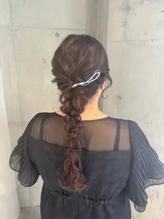 ロング ヘアアレンジ 伴 麻彩のその他イメージ
