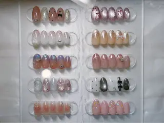 ネイル Queennail 北堀江Yumiのネイルデザイン