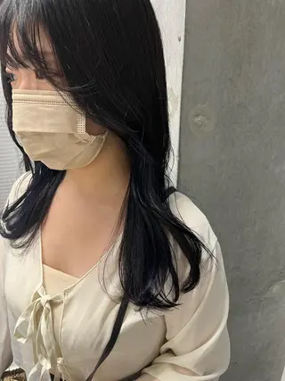 ロング カラー りおな/髪質改善/ カラー /平尾のヘアスタイル