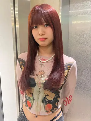 ロング カラー ニュアンスパーマ /ボブパーマriseのヘアスタイル