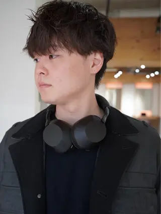 カラー パーマ メンズ 縮毛矯正モデル募集中 SORAのヘアスタイル