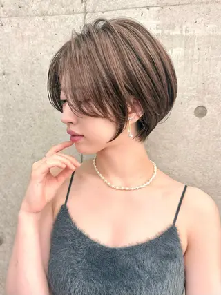 ショート 髪質改善🦋韓国ヘア /艶髪カラー/ゆうとのヘアスタイル