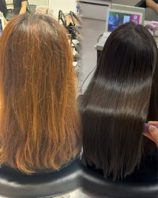 ロング 赤み消し透明感🤍 髪質改善🌙/伽音のヘアスタイル