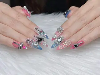 ネイル Sora  Nail 長さ出し専門店のネイルデザイン