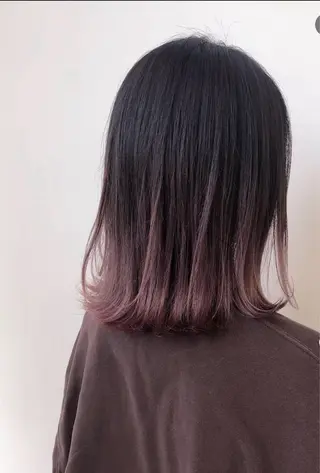 ミディアム カラー 宮嶋 蓮のヘアスタイル