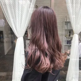 ロング カラー 池上 みゆのヘアスタイル