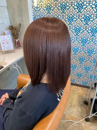 ミディアム カラー ママ美容師 Tsuchiyaのヘアスタイル