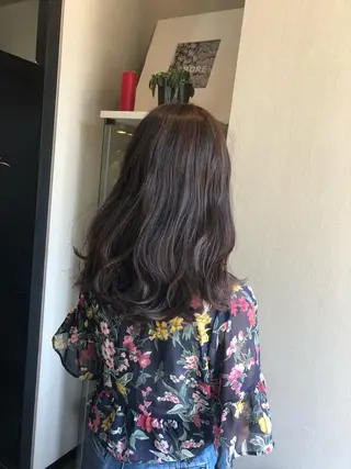 セミロング カラー ハイライト/髪質改善 ans/黒木 和大のヘアスタイル