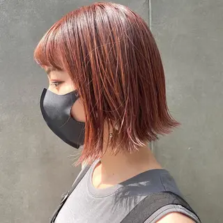 ショート カラー ヘアアレンジ 【ダメージレス施術】 【透明感】北村 拓也のヘアスタイル