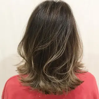 ミディアム カラー メンズ特化美容師/ 新井　洸太のヘアスタイル