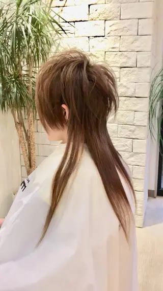 ショート ウルフカット モデル募集中!ミカのヘアスタイル