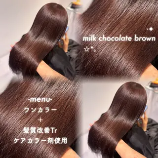 ロング カラー 淡めベージュ🤎ショ ート🤎Kiyokaのヘアスタイル