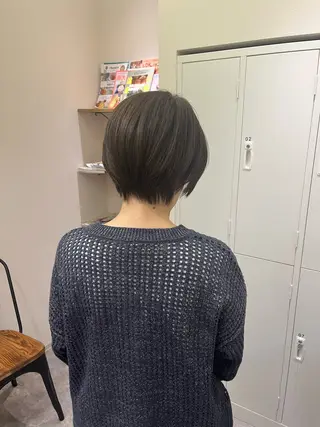 ショート エルロン 川上のヘアスタイル
