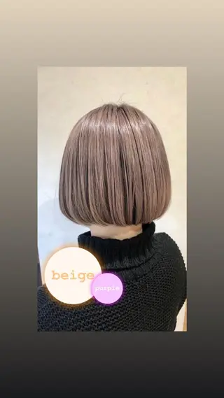 ショート 縮毛矯正/髪質改善/ 艶髪ササキナツミのヘアスタイル