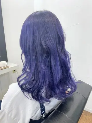 ロング 青木 優歩のヘアスタイル