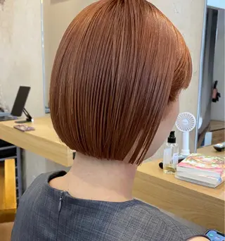 ショート カラー マンツーマン 美容師💚コウブチのヘアスタイル