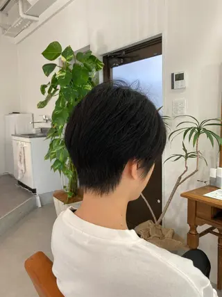 ショート 丹下 鐘太郎のヘアスタイル