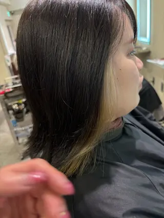ミディアム カラー ヘアアレンジ 💟Opus // Mizuki🐕のヘアスタイル