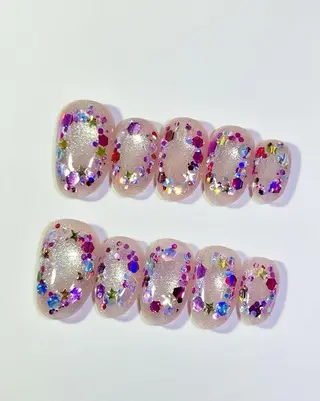 ネイル MoonNail ユリ🌸のネイルデザイン