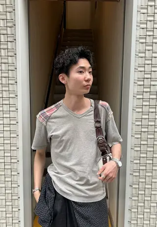 メンズ 小木曽 新大のヘアスタイル