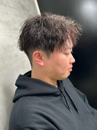 パーマ メンズ 静岡 / 毛流れ特化 /下居真大のヘアスタイル