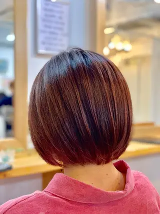 ミディアム カラー 一ノ瀬 暁のヘアスタイル