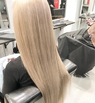 ロング 髪質改善で 憧れの潤艶美髪にのヘアスタイル