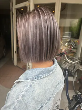 ショート カラー 射手園 聖也のヘアスタイル