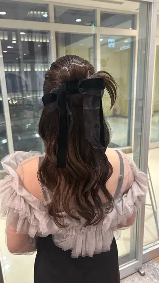ヘアアレンジ 暖色カラー/ 透明感カラー/セイナのヘアスタイル