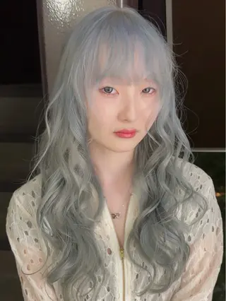 ロング カラー 透明感カラー 💋🩷りなのヘアスタイル