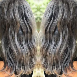 セミロング カラー BREK 袋井店のヘアスタイル
