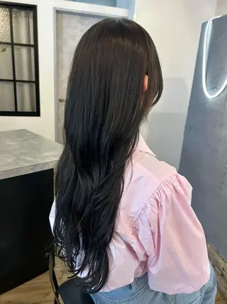 ロング カラー ブリーチ/ヘアセット 🪞🌙minamiのヘアスタイル