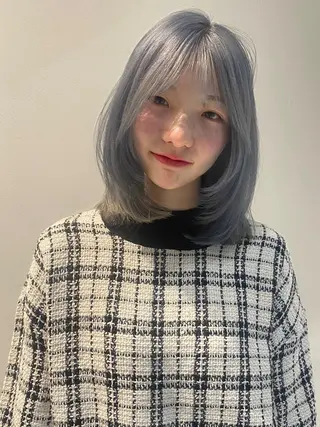 ミディアム カラー mai / linoah˚✧のヘアスタイル