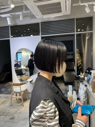 ショート メンズ清潔感のプロ 💈メンズパーマ藤田のヘアスタイル