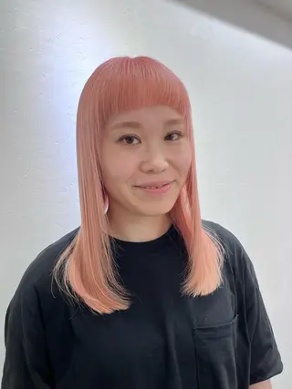 セミロング Viot 銀座 樋口 桃佳のヘアスタイル