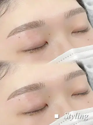 アイブロウ エサージュ 池袋店のマツエク・マツパデザイン