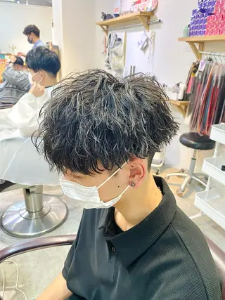パーマ メンズ トレンドパーマ‼️ NAOKI💥のヘアスタイル