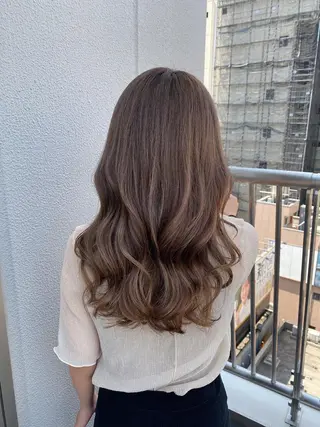 セミロング 前髪顔まわりカット 🌈中村海聖のヘアスタイル