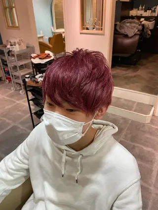 カラー 松井 博徳のヘアスタイル