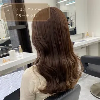 カラー 透明感ベージュ🤎 manami👒🌿のヘアスタイル