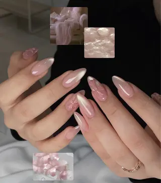ネイル 🎀PG🩵 ネイルサロンのネイルデザイン